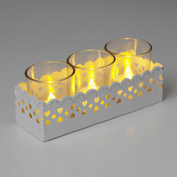 High Quality <b>Bulk</b> Metal Tea Light/<b>Candle</b> Holder for Home Office Festival Christmas Decorations Export Ready - Product Image 4