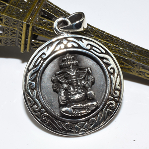 ลอร์ดรูปโชคดีเสน่ห์ธรรมดาเงิน925จี้เงิน - Product Image 1
