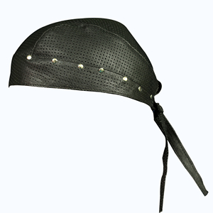 OEM Cuir Perforé Chiffons Motard Crâne Casquettes - Product Image 5