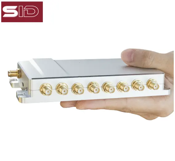 UHF RFID 8 Port Pembaca Pintar POE WiFi Tipe Mini Sangat Baik untuk Industri 4.0 Manufaktur