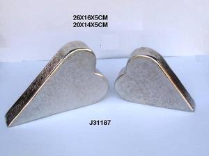 Adornos navideños con forma de flor de alta calidad, adornos con acabado de níquel y aluminio, precio al por mayor - Product Image 3