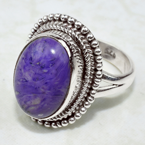Anillo de plata de primera ley con forma ovalada para mujer, sortija, plata esterlina 925, moda India - Product Image 2