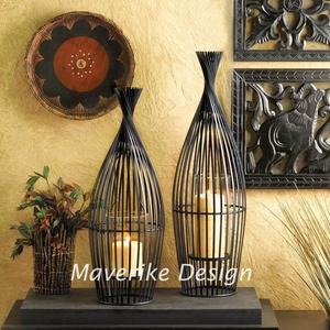 New Arrival <b>Black</b> Wire Decorative <b>Candle</b> <b>Holder</b> Indoor Tabletop Lighting Decoration <b>Metal</b> <b>Candle</b> <b>Holder</b> Handmade - Product Image 6