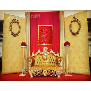 ชุดโซฟาสำหรับงานแต่งงาน,ที่นั่งความรักในเอเชียอันหรูหราชุดรับแขกรูปเพชรโซฟาสำหรับงานแต่งงาน - Product Image 1