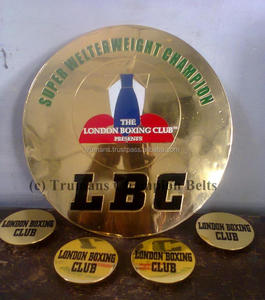 Ceinture de championnat d'arts martiaux personnalisée, accessoire de champion gagnant du titre pour équipement de fitness BJJ - Product Image 2