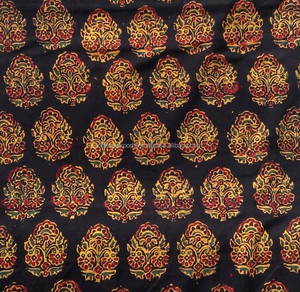 High Quality Cotton Hand Block Printed Fabric Multipurpose Raw Material <b>For</b> Garments, <b>Home</b> Bedding Furnishing & Bags Accessories - Product Image 3