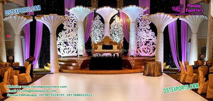 Decoración de Escenario para Ceremonia de Compromiso, Decoración de Fondo para Eventos de Boda, Accesorios de Decoración, Escenario de Ceremonia de Boda Real Asiática, Oferta de Venta - Product Image 2