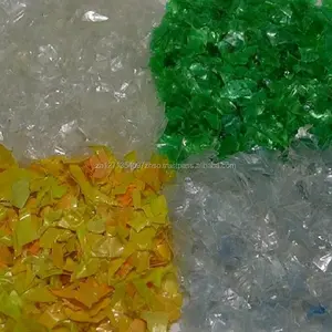 Commercio all'ingrosso riciclato pet fiocchi/pet bottiglie di plastica prezzo rottami/pet granuli