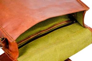 Camping sac à dos en cuir véritable sac à dos couleur marron petit sac à dos pour hommes femmes en cuir véritable sac à dos voyage sacs à bandoulière - Product Image 6