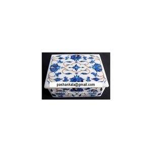 กล่องฝังหินอ่อนสีขาว - Product Image 1