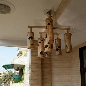 Modern Creative Handicraft Bamboo Hanging <b>Lamps</b> Home Decor Pendant Light for Dining Room Hotel Interior Decoration - Product Image 1