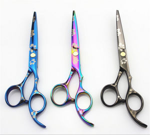 LBM-55-Juego de tijeras para el pelo, de acero al carbono, VG10, de alta calidad - Product Image 1