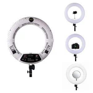 Fs-480 48w 18英寸LED环摄影灯，用于化妆美容led手机支架自拍相机Led环灯