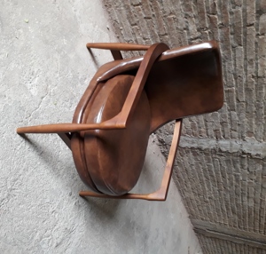 สัก Retro Scandinavian เฟอร์นิเจอร์เก้าอี้เลานจ์ - Product Image 4