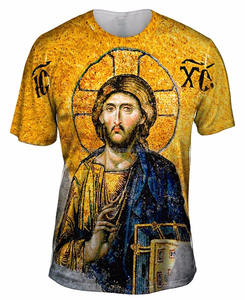 Camiseta personalizada con Logo impreso, camiseta de manga corta de verano con sublimación en blanco - Product Image 1