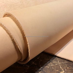 Genuine Cow Skin Veg <b>Tan</b> Leather Finished Grain Pattern for Use in Belts Furniture Handbags <b>Shoes</b> Luggage Sofas - Product Image 1