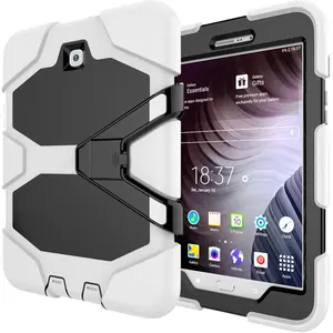 OEM QJZL per Samsung Galaxy Tab S2 8.0 T710 T715 T719 Heavy Duty protezione completa Kickstand Hybrid Cover antiurto Tablet custodie per telefono