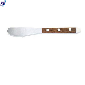 Manche en bois, spatule en acier inoxydable de haute qualité, Instruments dentaires - Product Image 4