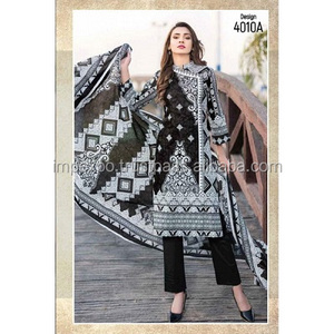 Costumes de pelouse de créateurs pakistanais en gros Collection de vêtements indiens à Lahore - Product Image 6