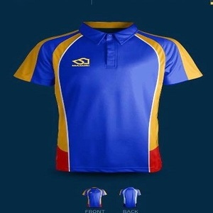 เสื้อยืดโปโลโพลีเอสเตอร์พิมพ์ลายดิจิทัลออกแบบได้ตามต้องการ - Product Image 1