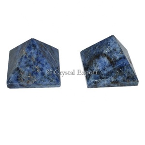Sodalite Small Gemstone Pyramids - Product Image 1