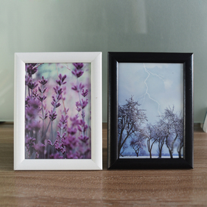 Meilleurs nouveaux produits cadres photo en bois naturel cadre de peinture en pin de Style américain rétro moulage cadre photo moderne en Mdf - Product Image 1