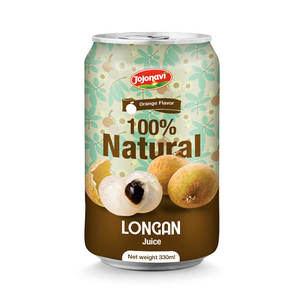 Longan JUICE longan softdrink longan JUICE with cocktail flavour in CAN 330ml คุณภาพพรีเมี่ยมขายส่งราคา ODM - Product Image 4