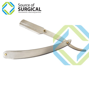 Navaja de Afeitar Profesional de Acero Inoxidable de Alta Calidad para Barbería, Cuchilla de Afeitar para Barba de Hombre, Recortadora de Cabello Recto - Product Image 3