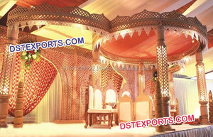 Rajwada mandap ไฟเบอร์แต่งงานแบบดั้งเดิมของอินเดียขวดใยไฟเบอร์ที่น่าสนใจแมนดาปจากออสเตรเลีย - Product Image 5