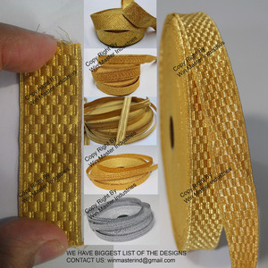 พิธีการคุณภาพสูงแกลลอนทองถักลูกไม้สำหรับพิธีการเครื่องแบบ - Product Image 2