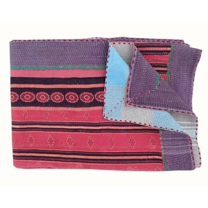 Edredón Kantha de algodón cosido a mano Vintage de alta calidad, tiro Reversible de la mejor calidad para el hogar o el hotel, suministro al por mayor - Product Image 2