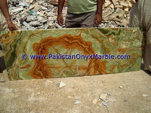 Tự nhiên màu xanh đậm Onyx Tự Nhiên đá bảng Tops với cạnh phẳng/nới lỏng cạnh - Product Image 6