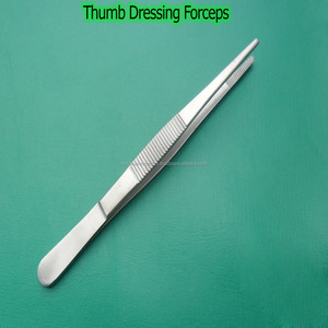 OEM ขนาดที่กำหนดเองนิ้วหัวแม่มือแต่งตัวคีม5 1/2 "ตรง - Product Image 3