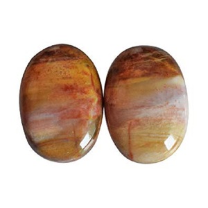 High quality petrified wood Oval Jewelry <b>Pendant</b> Stone Oval Cabochon Jewelry Natural Stone Healing <b>Crystal</b> Gemstone wholesaler - Product Image 3