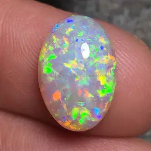 Batu Segi Longgar Ukuran Kecil Batu Permata Alami Cabochon Kualitas Terbaik Multi Bentuk Welo Opal Etiopia