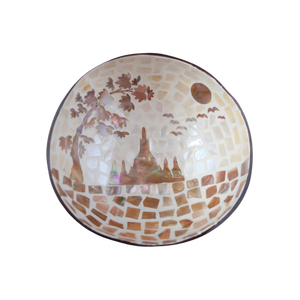 Tazón de coco de perla madre de gran calidad, respetuoso con el medio ambiente, nuevo diseño, de Vietnam - Product Image 1