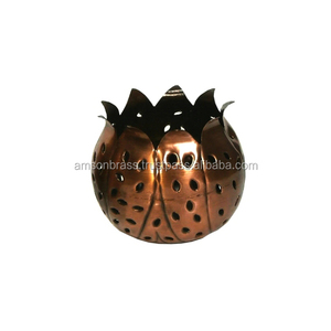 เชิงเทียนโลหะรูปทรงสี่เหลี่ยมสำหรับตกแต่งที่ใส่เทียนทีไลท์โลหะเหล็กสำหรับตกแต่งบ้าน - Product Image 6