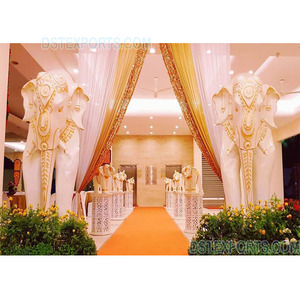 รูปปั้นช้างต้อนรับทางเข้างานแต่งงานรูปปั้นพระราชงานแต่งงานรูปปั้นความงามไร้ที่ติสำหรับทางเข้า - Product Image 1