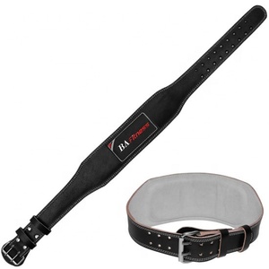 Foam Padded Leather Weightlifting Belt <b>Fitness</b> Equipment <b>Accessory</b> - Product Image 1