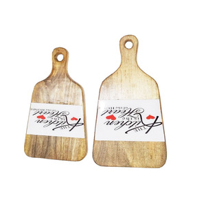 Planche à découper en bois de manguier de taille personnalisée de haute qualité planche de service d'ustensiles de cuisine durables pour la coupe de nourriture et de légumes - Product Image 4