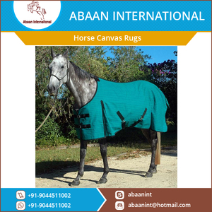 Couverture de cheval en toile imperméable de qualité supérieure, résistante, avec sangles croisées - Product Image 5