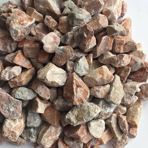 Guijarro de mármol rosa moderno con características de diseño gráfico y efectos de astillado para soluciones de Villa - Product Image 1