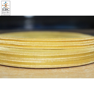 Encaje Francés de Hilo Metálico Dorado Ecológico OEM, Malla de Encaje al por Mayor, Ribete de Encaje Personalizado, Material Textil Metálico de Lujo - Product Image 2