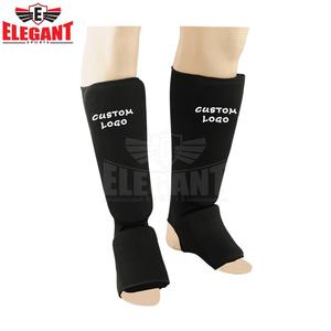 Protège-jambes en cuir brillant, fait sur mesure, pour entraînement ou combat artistique, haute qualité, 1 pièce - Product Image 2