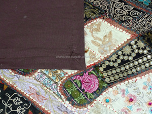 "Fait à la Main Style Bohème Vintage Éléphant Brodé Tissu Écologique Tenture Murale Coureur" - Product Image 3