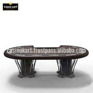 Table de Baccarat en Plexiglas de Luxe Entièrement Transparente Disponible en Haute Qualité Fabricant Indien Direct - Product Image 2