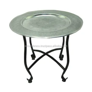 Style Vintage Maison Jardin Gravure Design Table Basse Décorative Premium Qualité Salon Table Marocaine - Product Image 1
