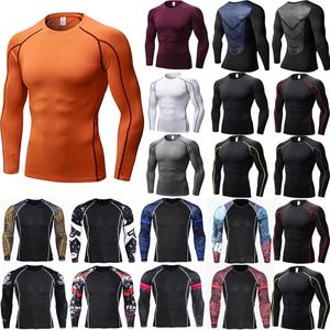 Rashguard personnalisé sublimé MMA à manches longues anti-UV unisexe 100% nylon - Product Image 2