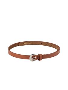 Cinturón de cuero de vaca estilo casual para mujer con hebilla de aleación - Product Image 2