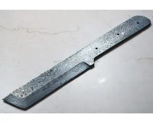 Vendita calda fatta a mano in acciaio damasco manico in bianco lame per la vendita/ultimo Design Forge damasco in acciaio per coltelli